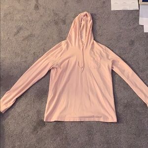 coral sweatshirt from vineyard vines